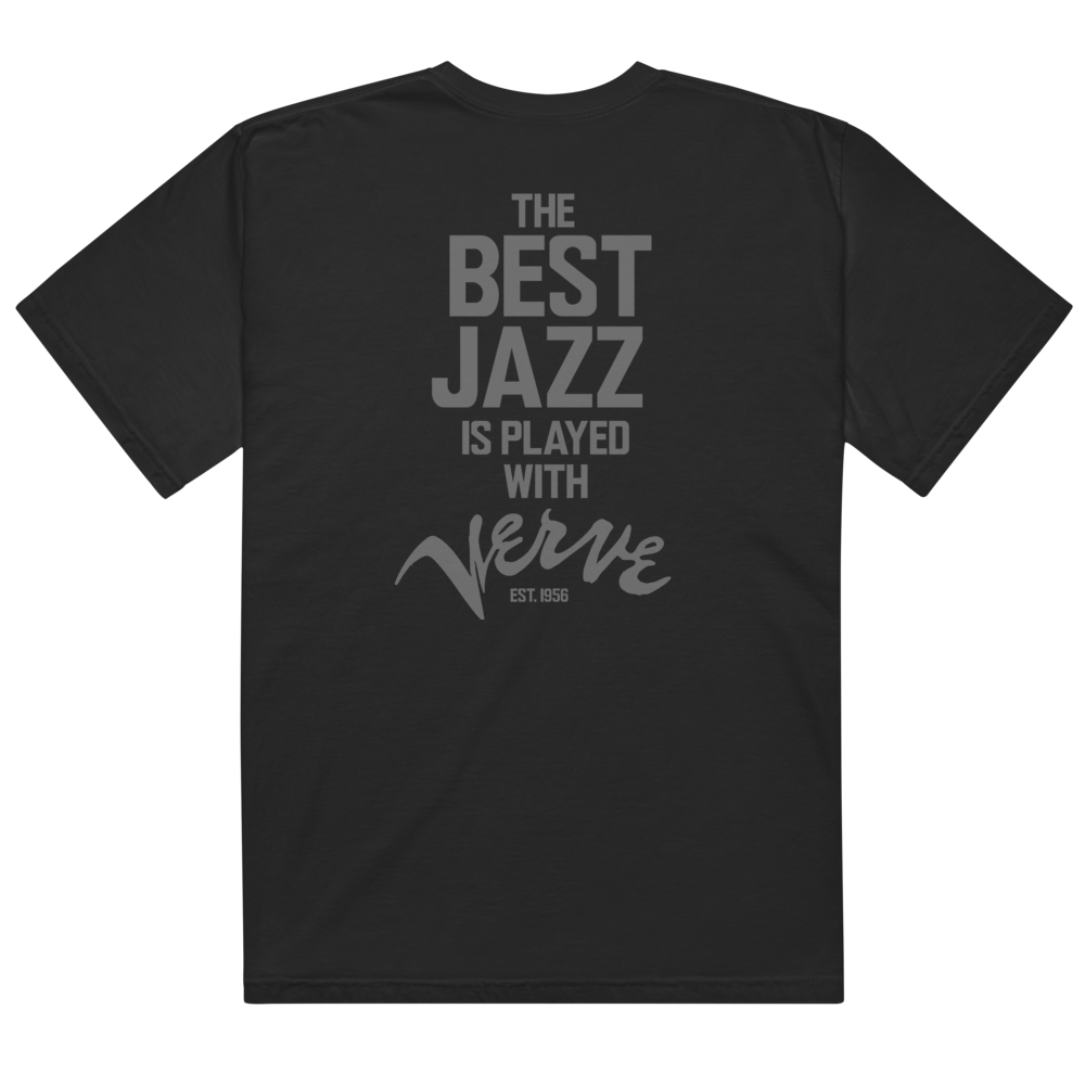 VERVE RECORDS “PLAYED WITH VERVE” T-SHIRT (BLACK) Back