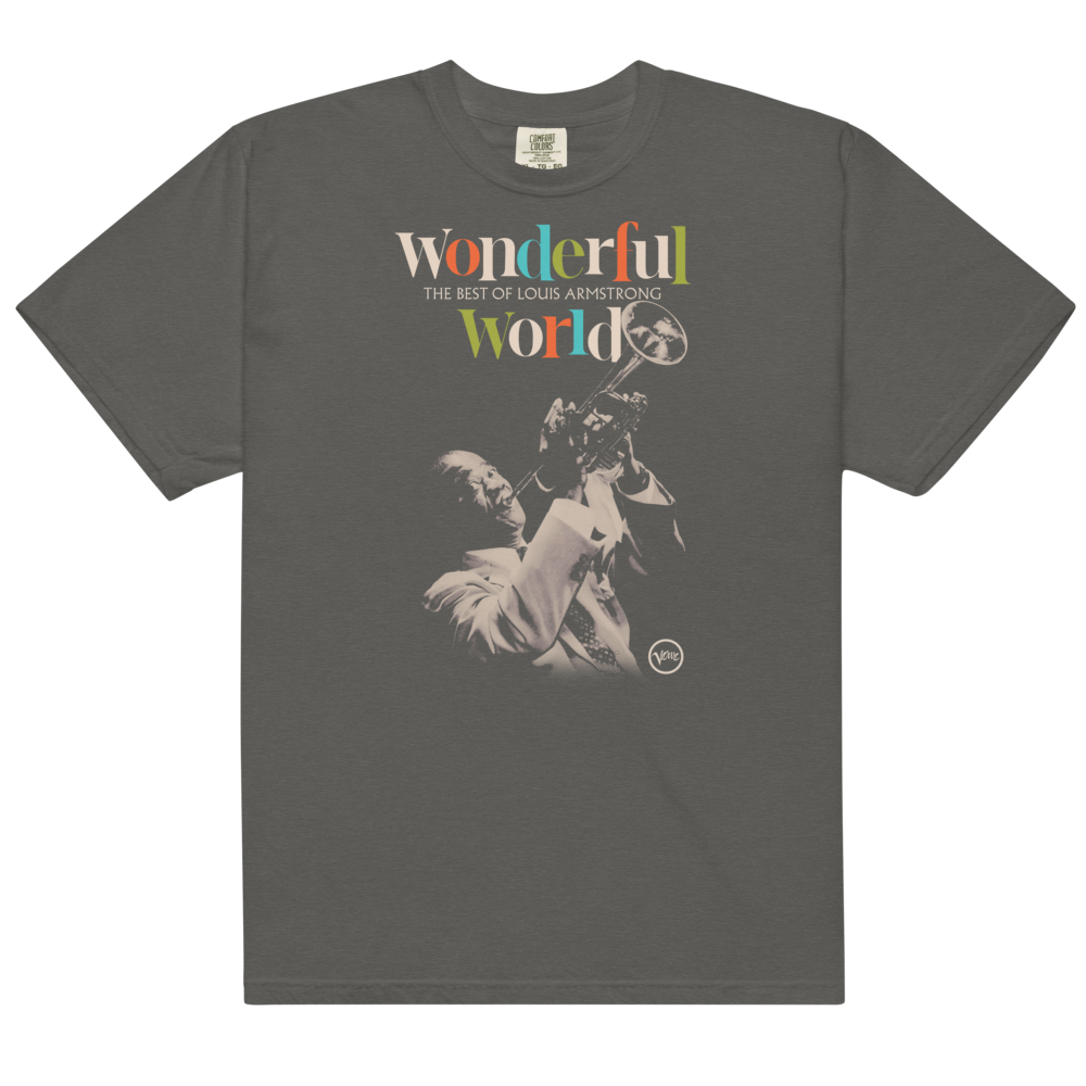 Wonderful World Album Shirt - Pepper Front