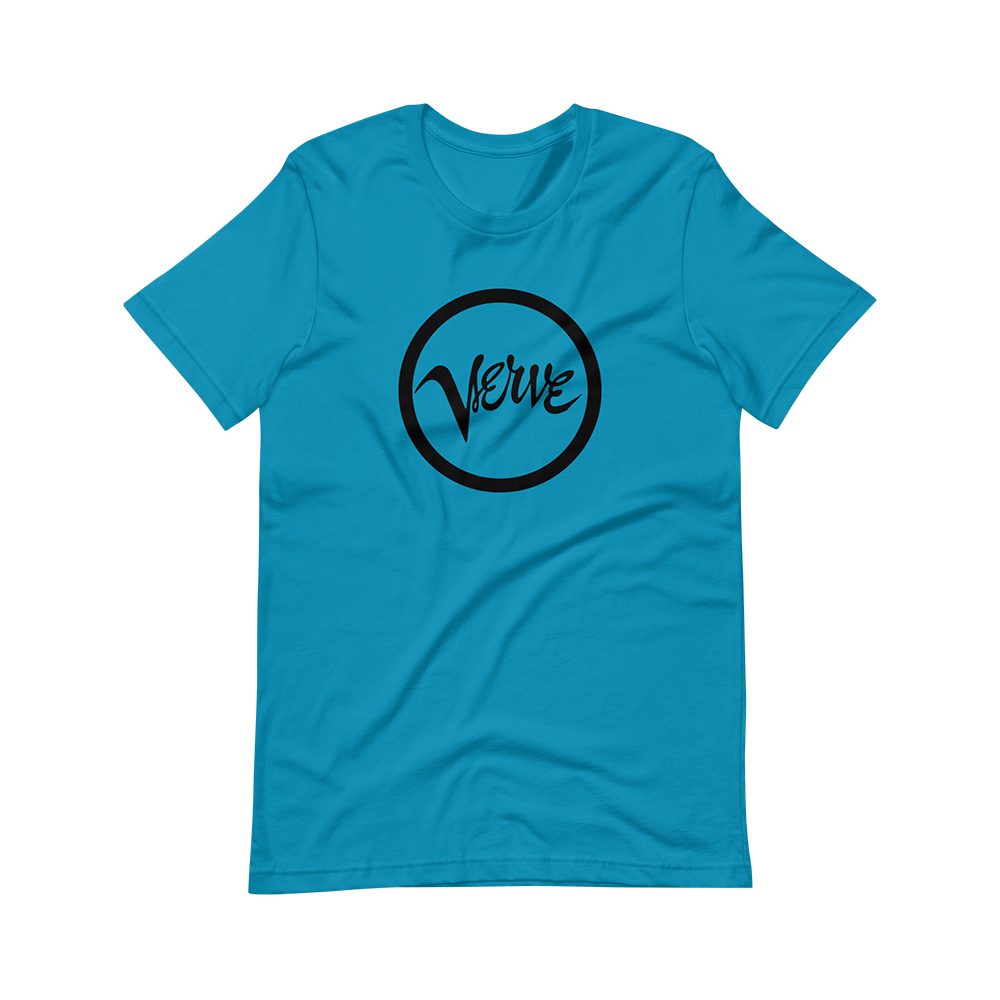 Classic T-Shirt (Black Logo) Aqua