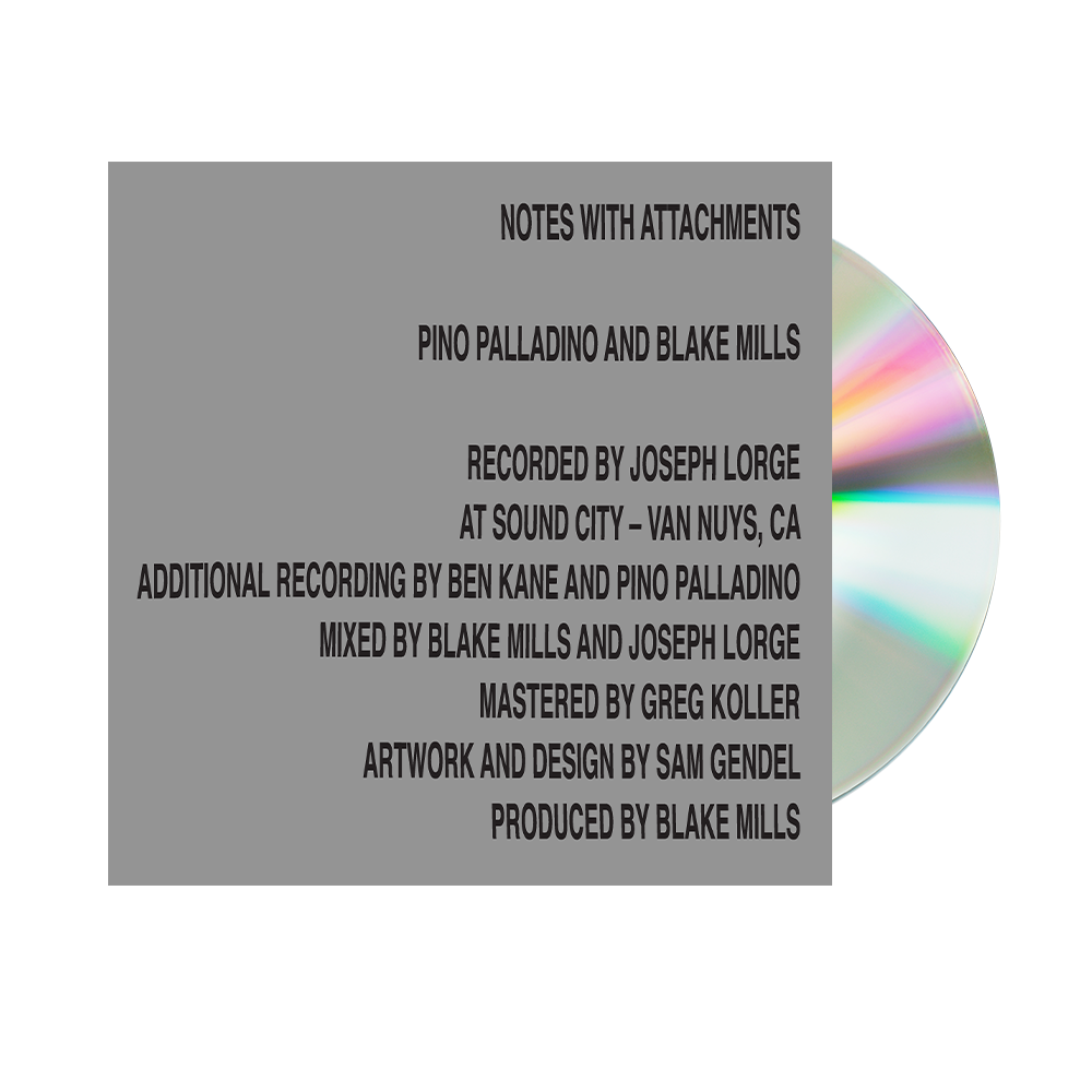 Pino Palladino & Blake Mills: Notes With Attachments CD