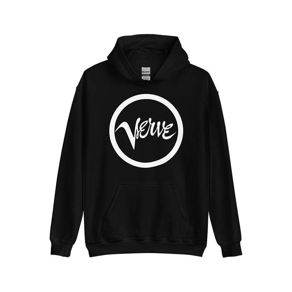 Classic Hoodie (White Logo) Black