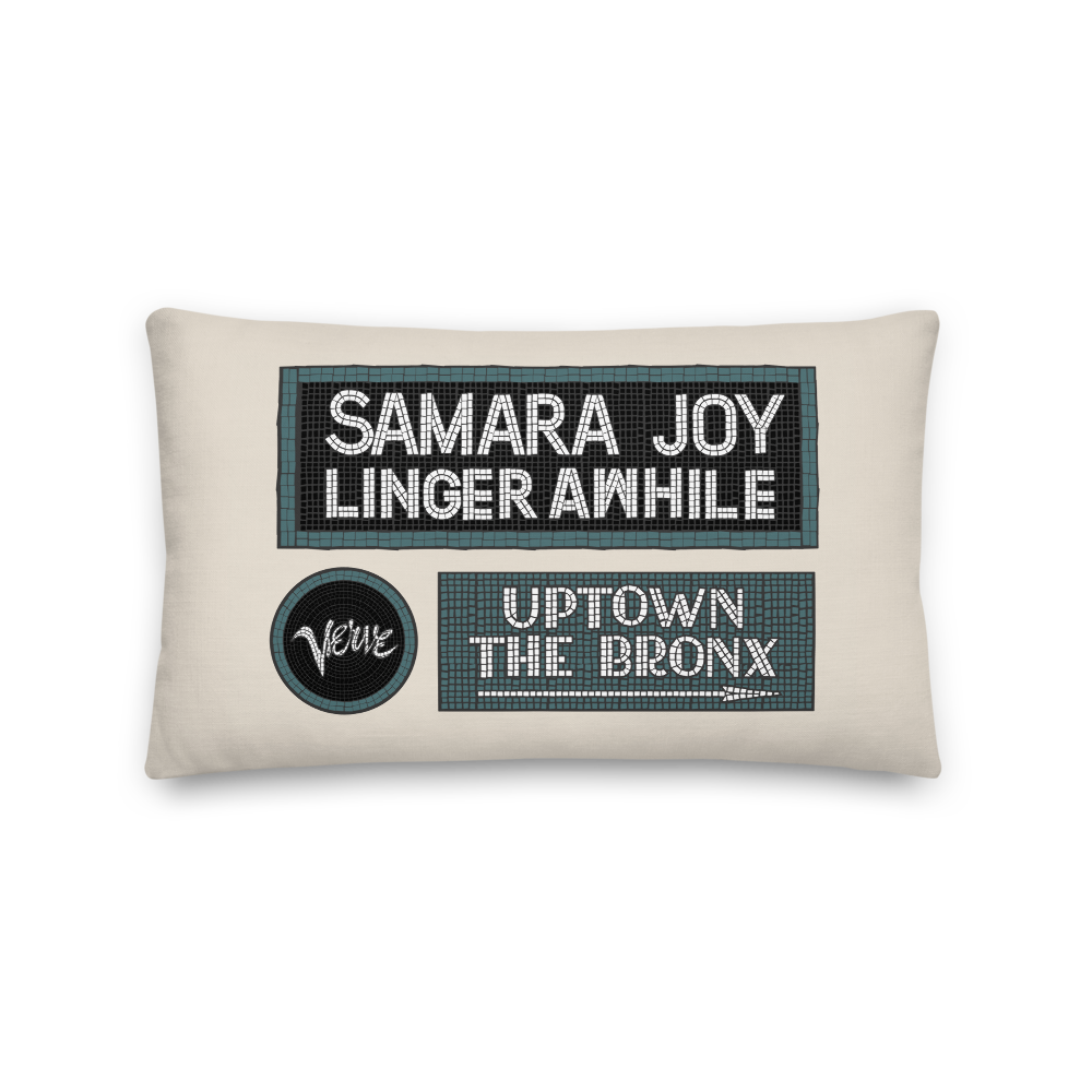 Samara Joy Pillow Front