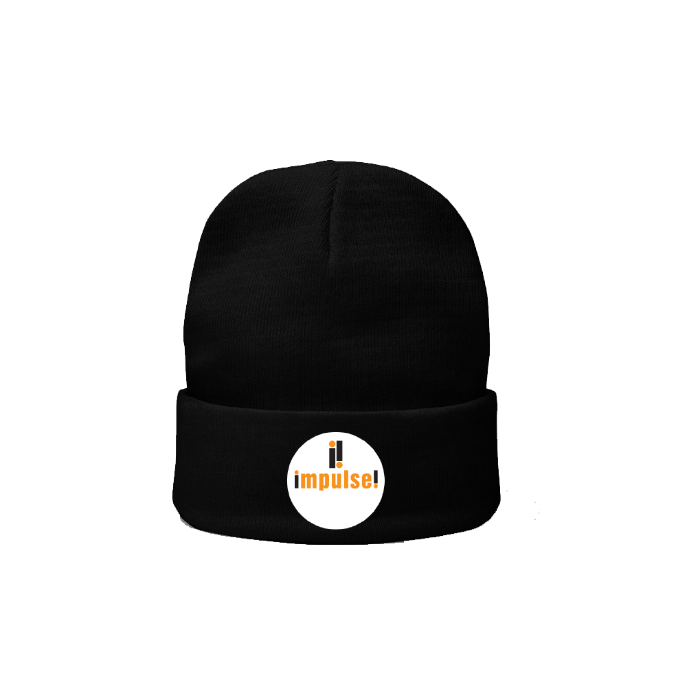 Black Impulse Classic Logo Beanie