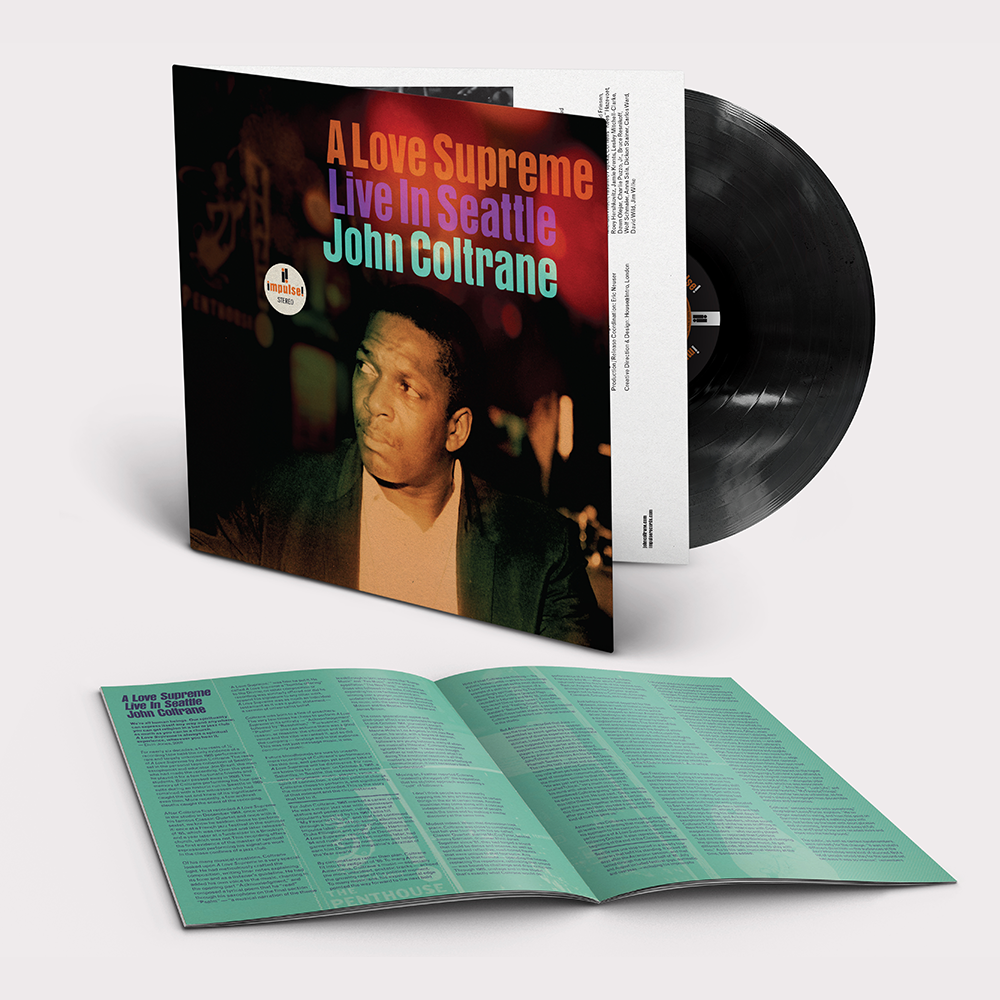 John Coltrane: A Love Supreme - Live In Seattle 2LP Packshot