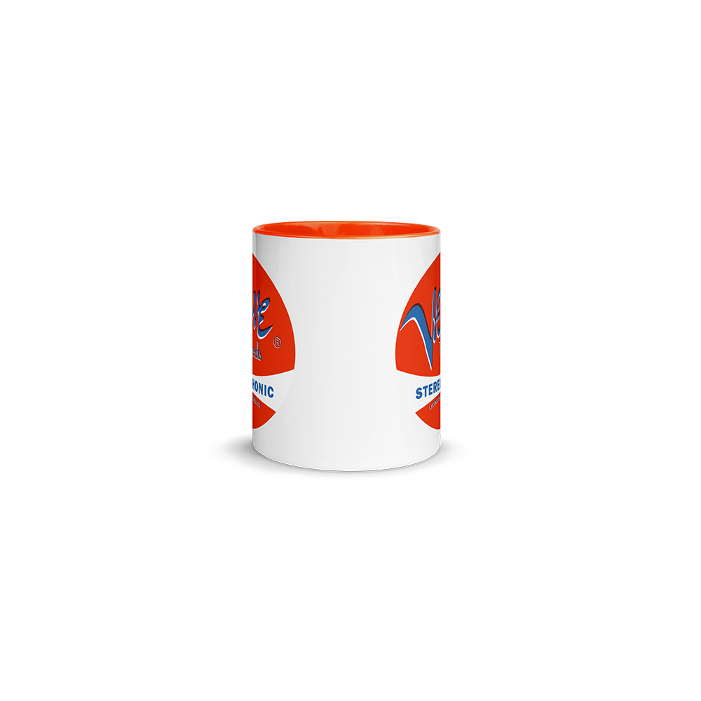 Orange Logo Mug Side