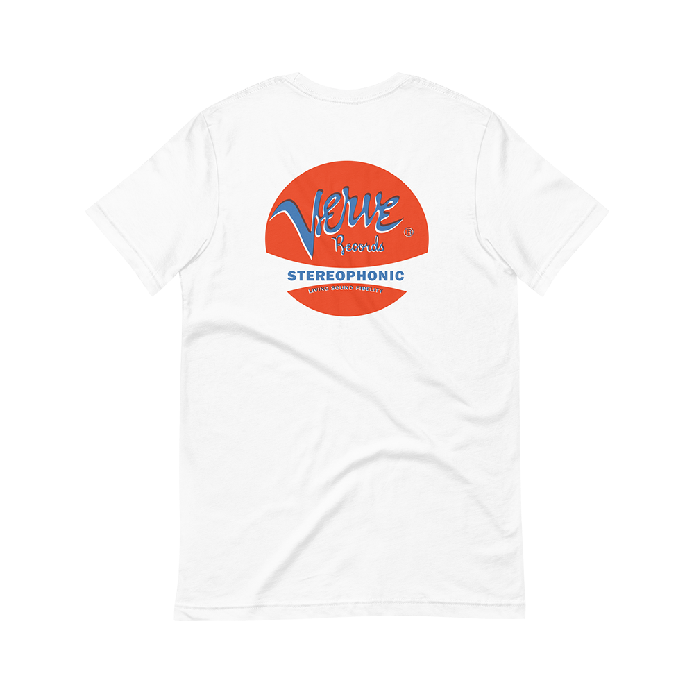 Staple T-Shirt (Orange) White Back