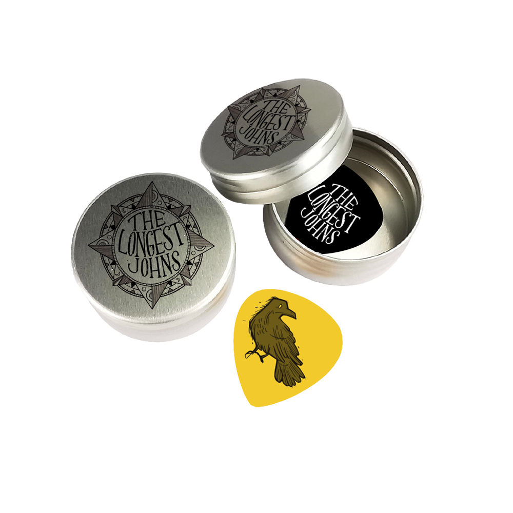 Smoke & Oakum Plectrum Set with Tin