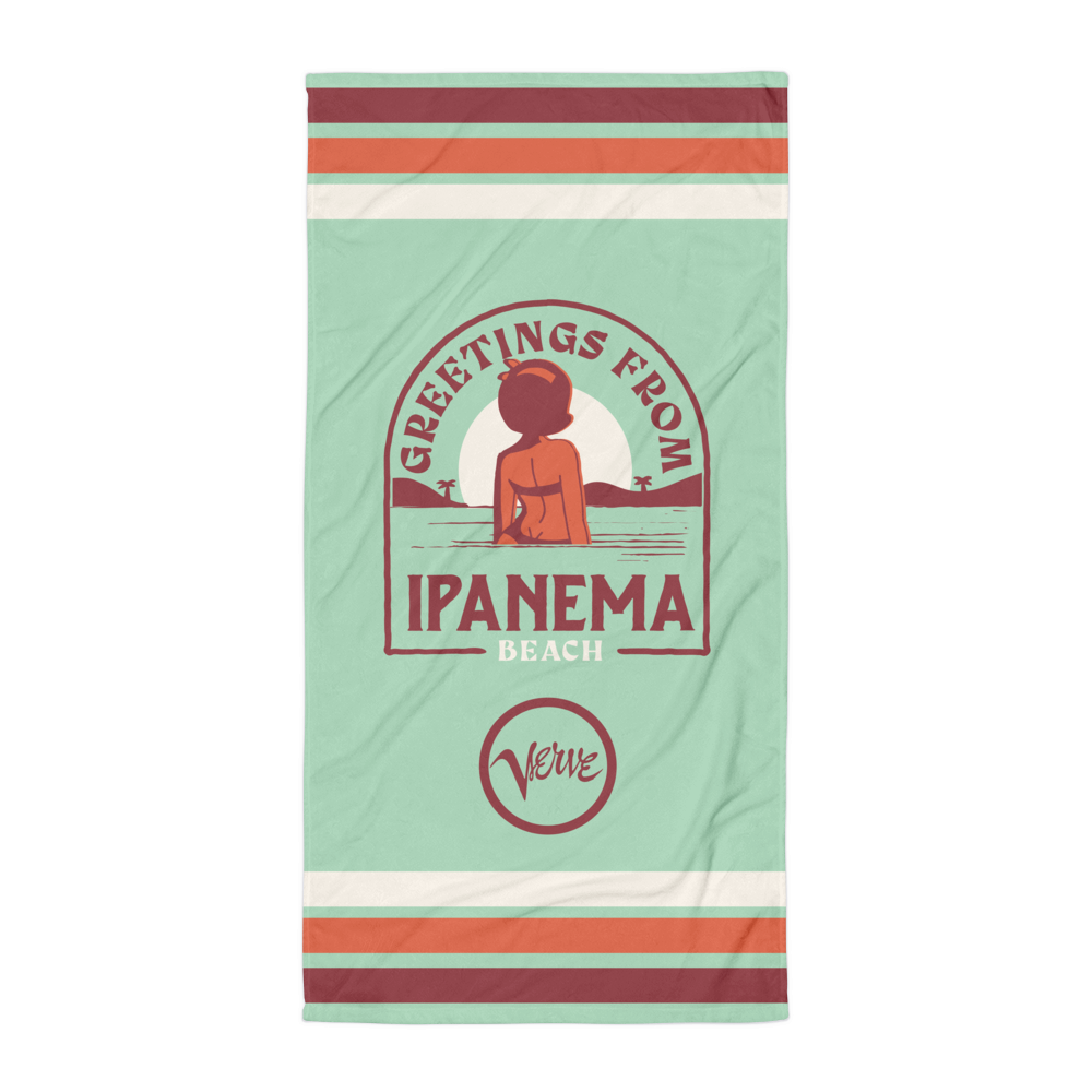 Greetings From Ipanema Towel