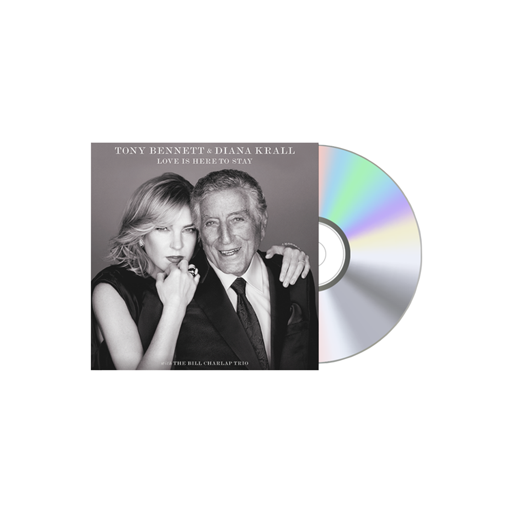 Tony Bennett + Diana Krall Love is Here to Stay CD Booklet Signed by BOTH