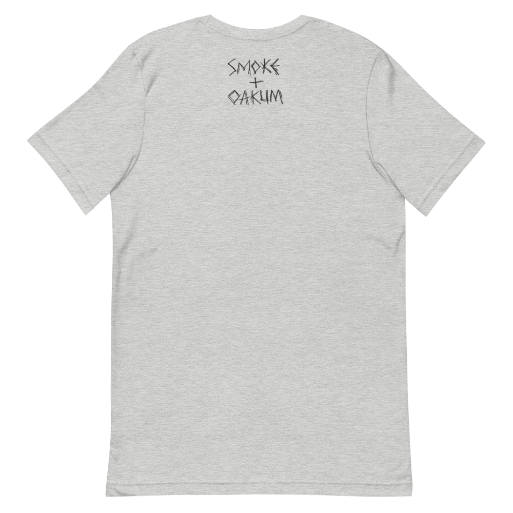 Smoke and Oakum Heather Grey T-Shirt Back