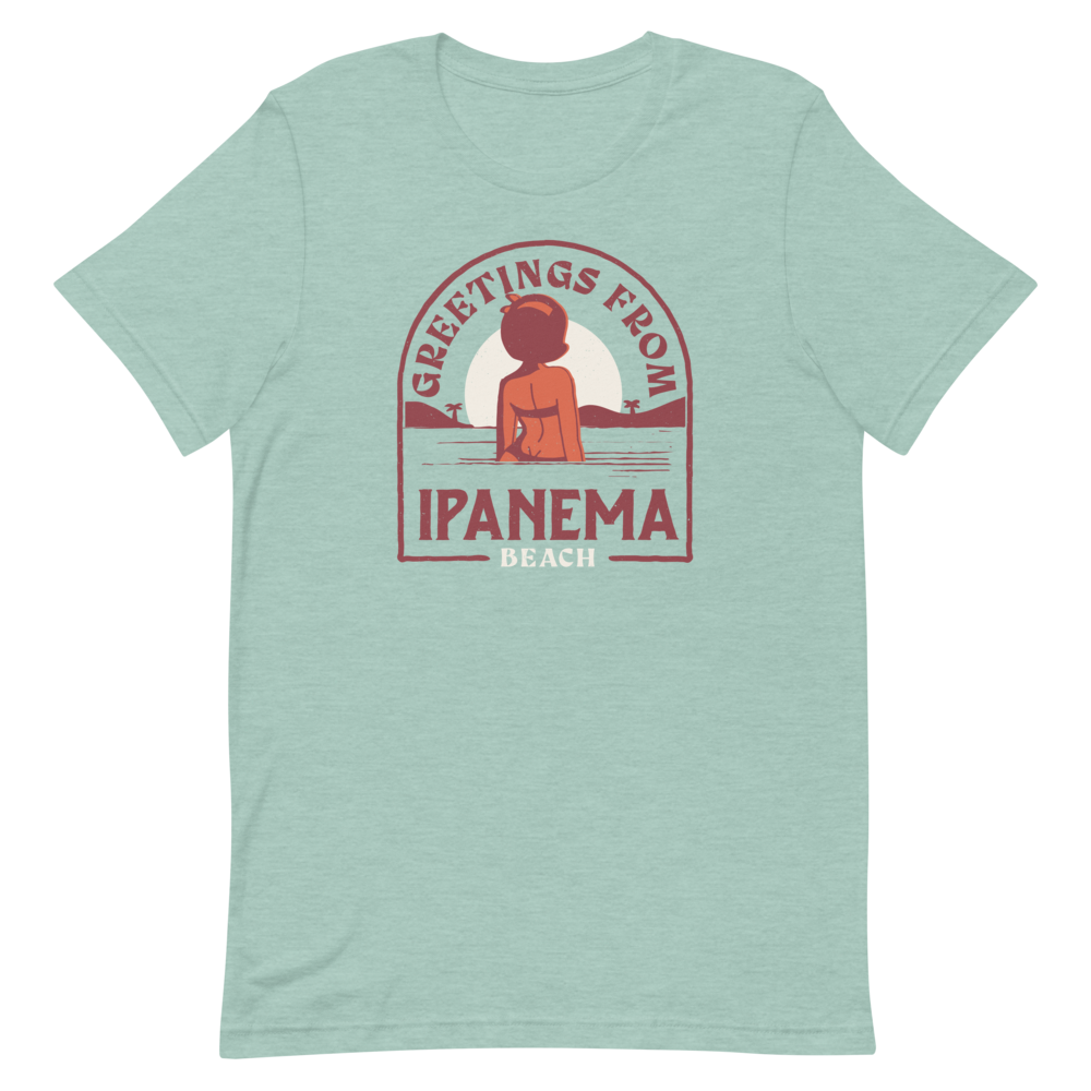 Greetings From Ipanema T-Shirt Front