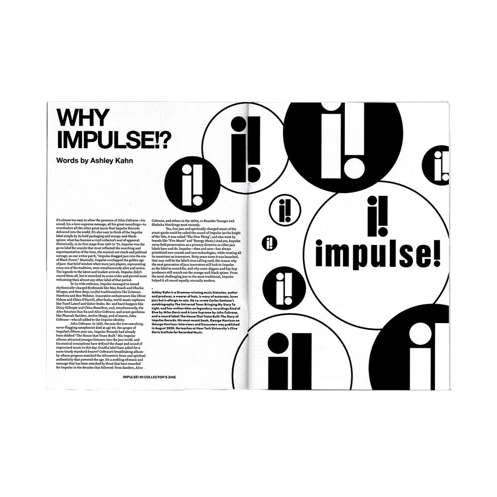 Impulse 60! Collector’s Zine - Why Impulse?